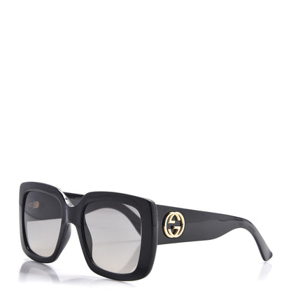 Gucci Square Optyl GG0141 Sunglasses Black 1 of 8