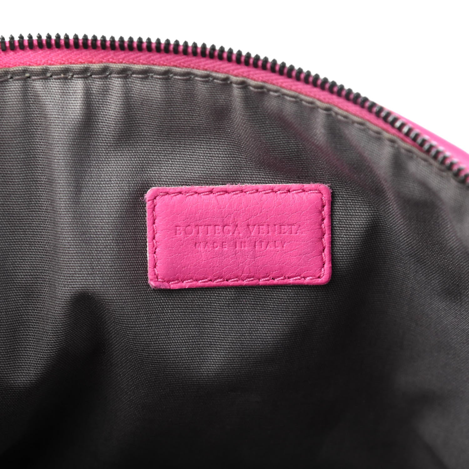 Bottega Veneta Nappa Intrecciato Cosmetic Pouch Rosa Shock 6 of 8