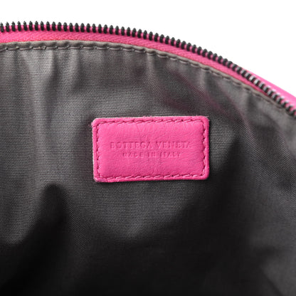 Bottega Veneta Nappa Intrecciato Cosmetic Pouch Rosa Shock 6 of 8