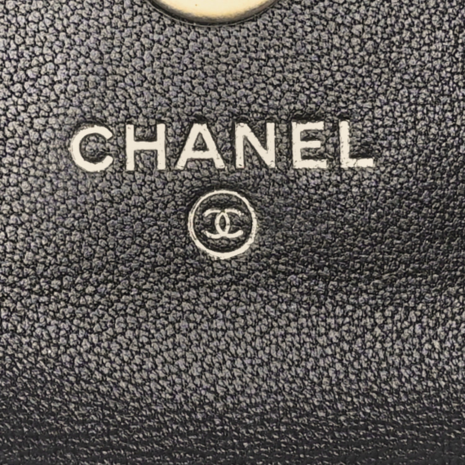 Chanel Lambskin Quilted Pearl Crush Clutch With Chain Black 6 of 12
