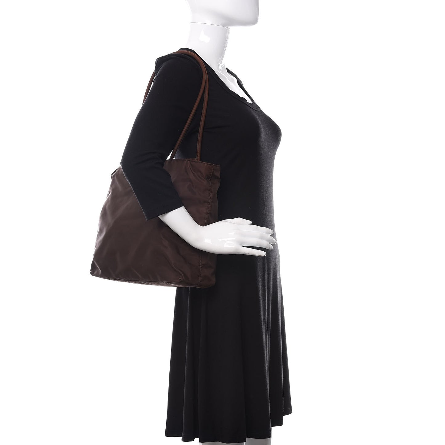 Tessuto Nylon Tote Caffe