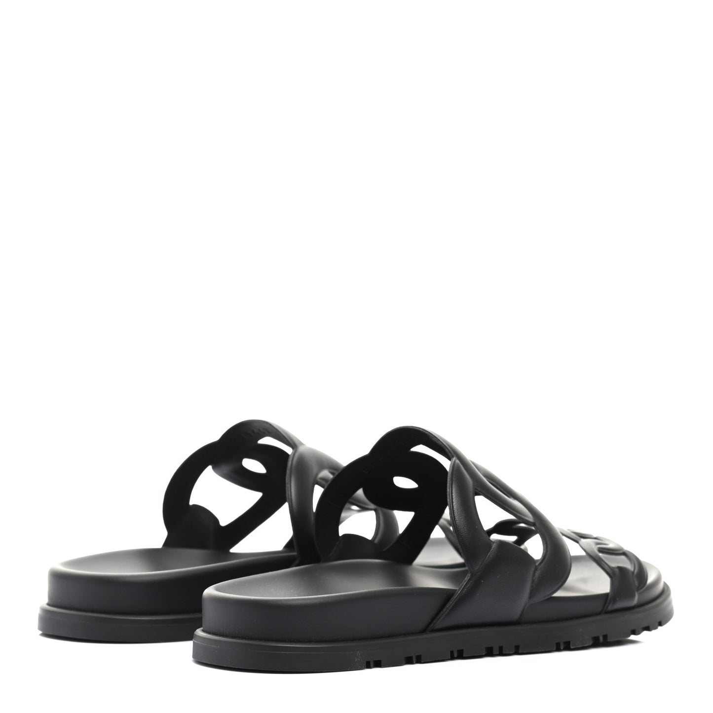 Nappa Extra Sandals 38 Black