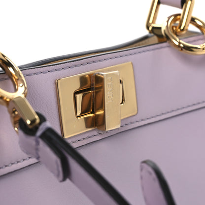 Fendi Vitello Seta Shiny Nappa Dancing Girls Inlay Small Peekaboo I SEE U Satchel Anemone Multicolor 12 of 12