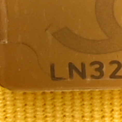 Lambskin Resin Quilted Wallet On Chain WOC Yellow