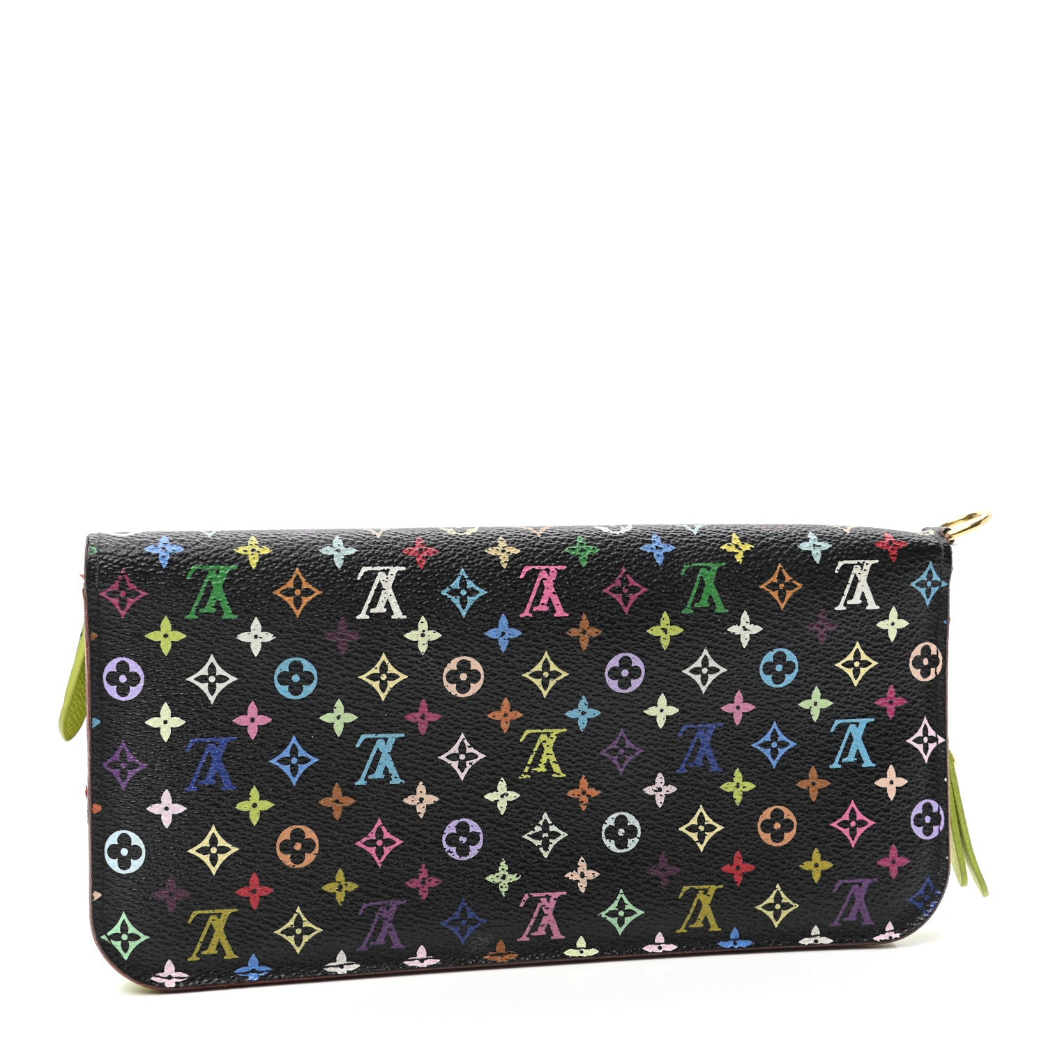 Louis Vuitton Monogram Multicolor Insolite Wallet Black Pistache 3 of 7