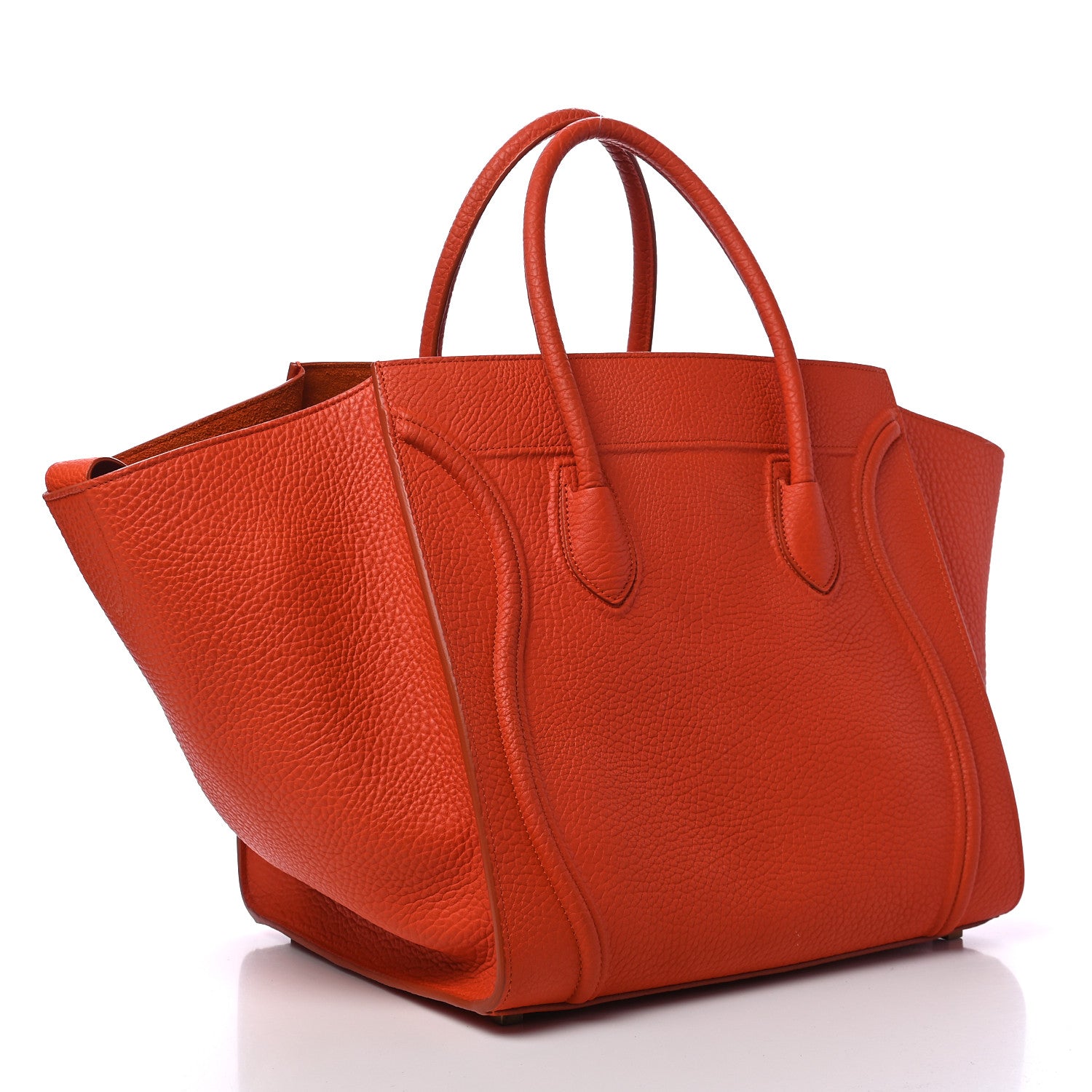 Celine Medium Phantom Luggage Burnt Orange 3 of 9
