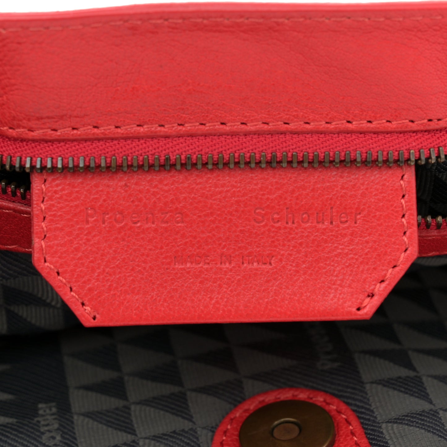 Lambskin Medium PS1 Satchel Poppy