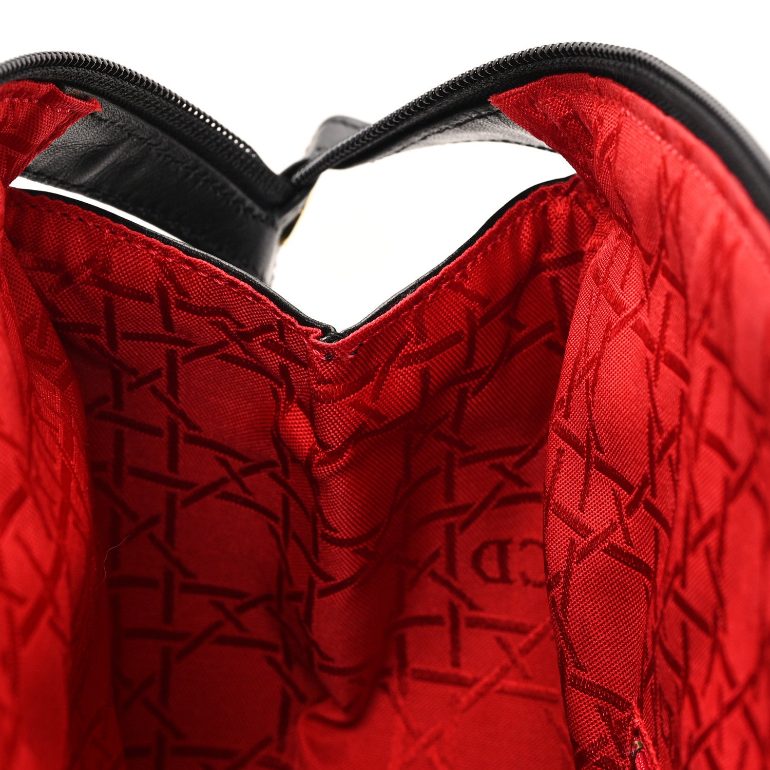 Christian Dior Lambskin Shoulder Bag Black 11 of 12