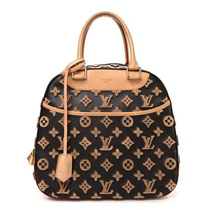 Louis Vuitton Monogram Tuffetage Deauville Cube Caramel 1 of 11