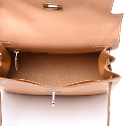 Hermes Vache Natural Kelly Sellier 28 7 of 35