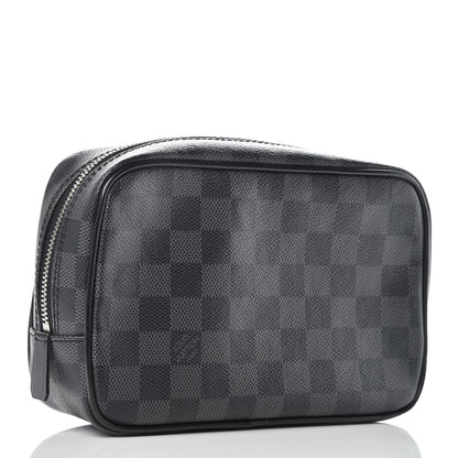 Louis Vuitton Damier Graphite Toilet Pouch PM 3 of 8