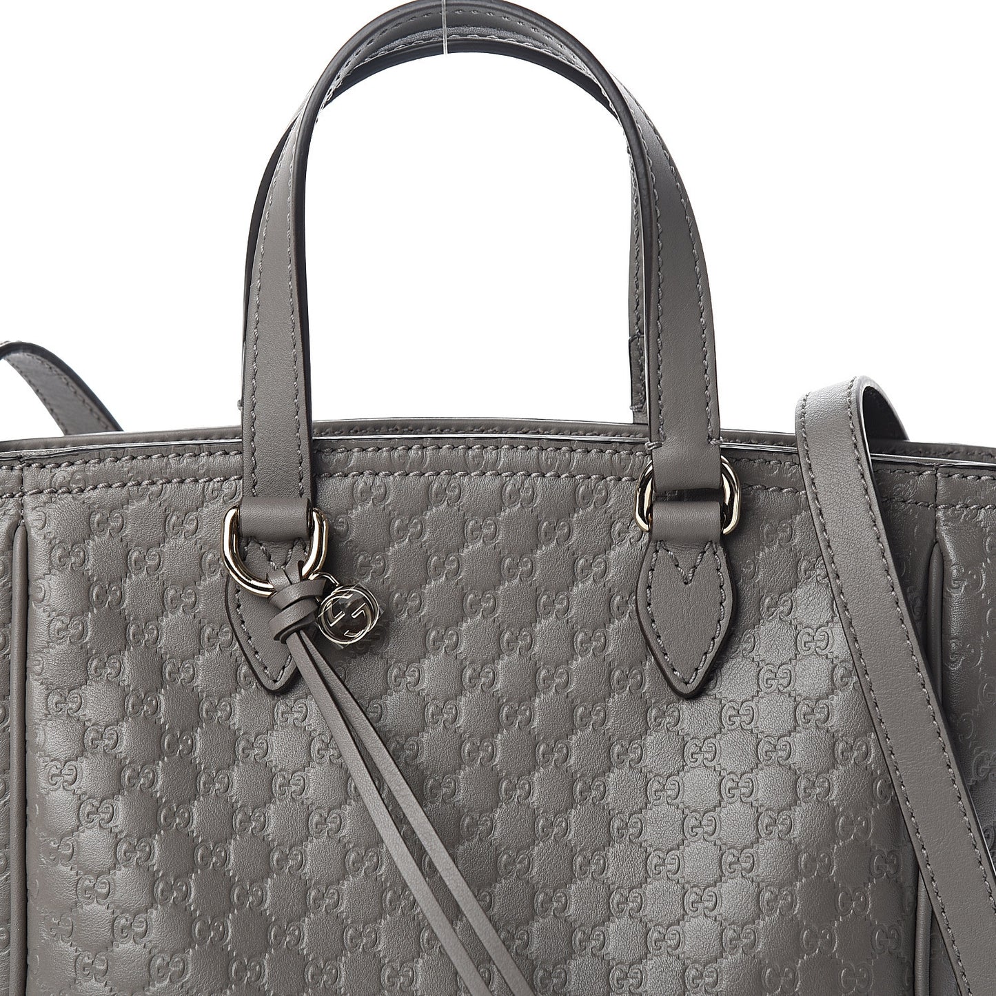 Microguccissima Small Bree Tote Graphite
