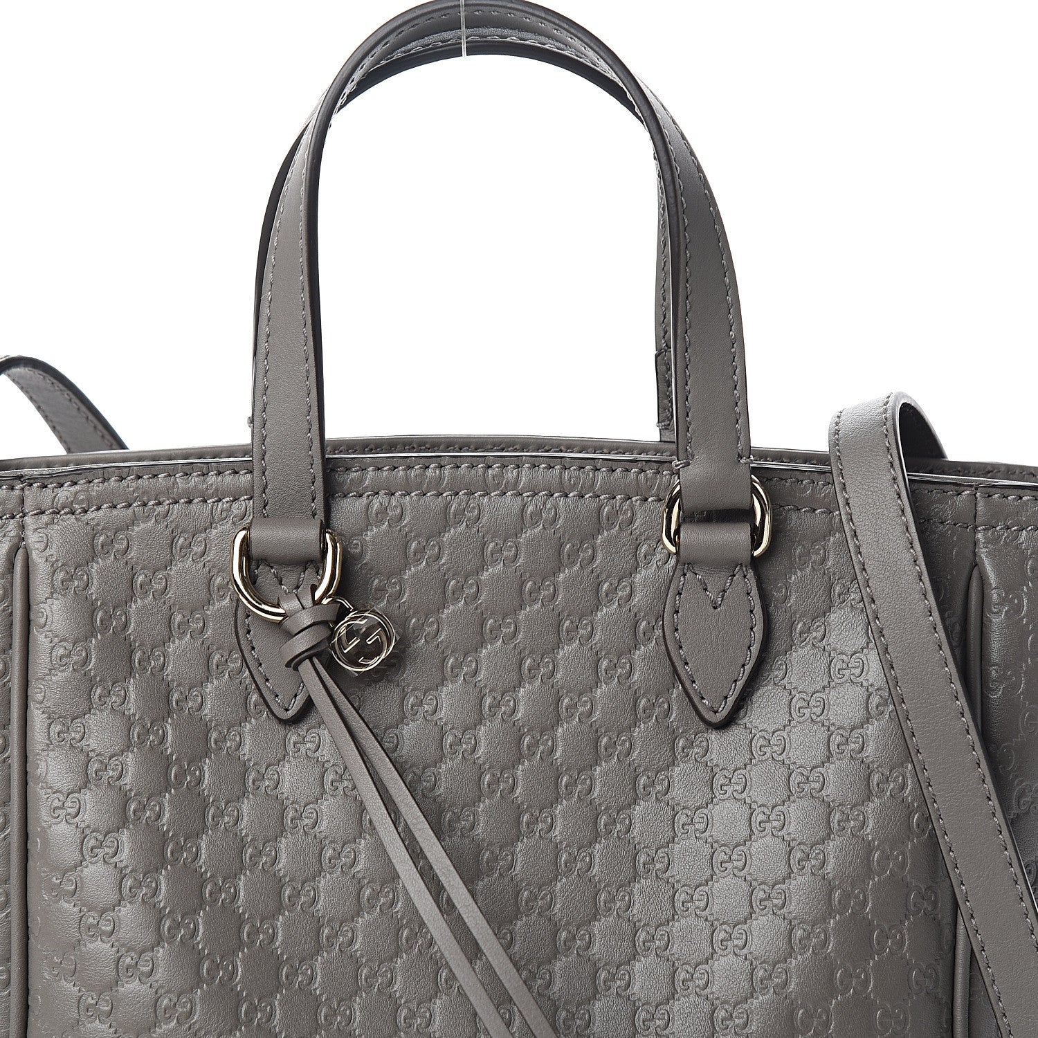 Gucci Microguccissima Small Bree Tote Graphite 9 of 9