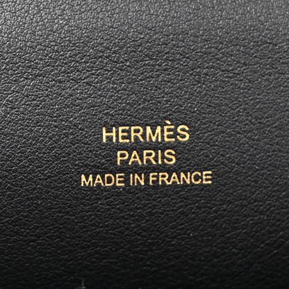 Hermes Swift Kelly Pochette Clutch Black 6 of 13