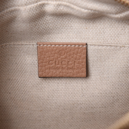 Gucci Pebbled Calfskin Small Soho Disco Bag Camelia 6 of 10