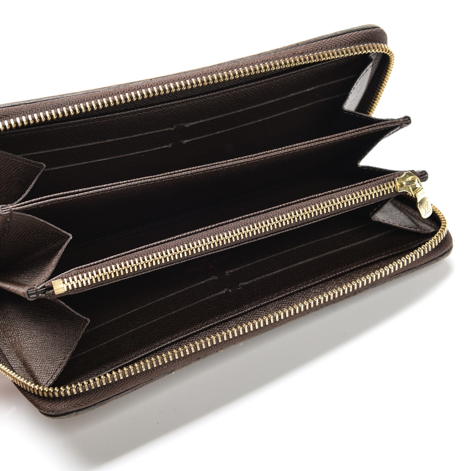 Louis Vuitton Damier Ebene Zippy Wallet 5 of 9