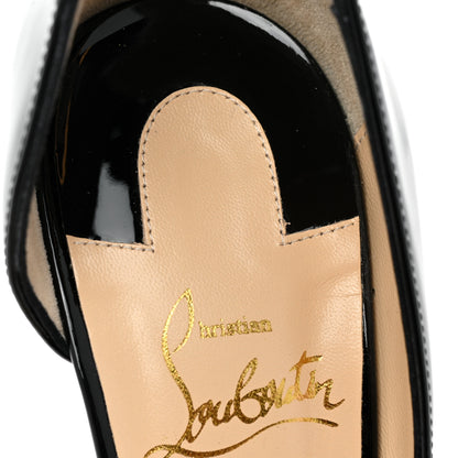 Christian Louboutin Patent Iriza 100 Pumps 37 Black 12 of 14