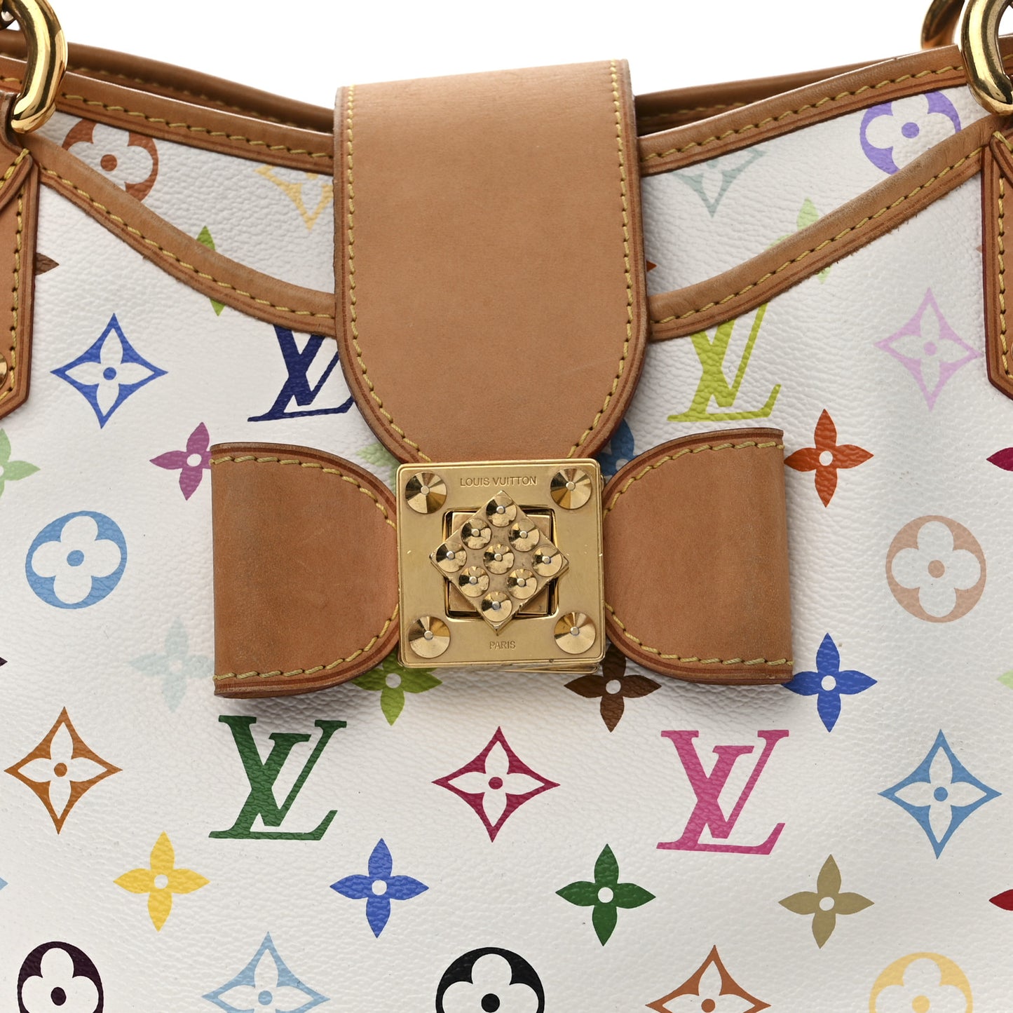 Monogram Multicolor Annie MM White