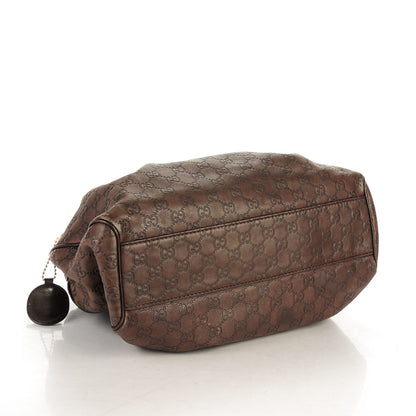 Gucci Guccissima Medium Sukey Tote Chocolate 4 of 7