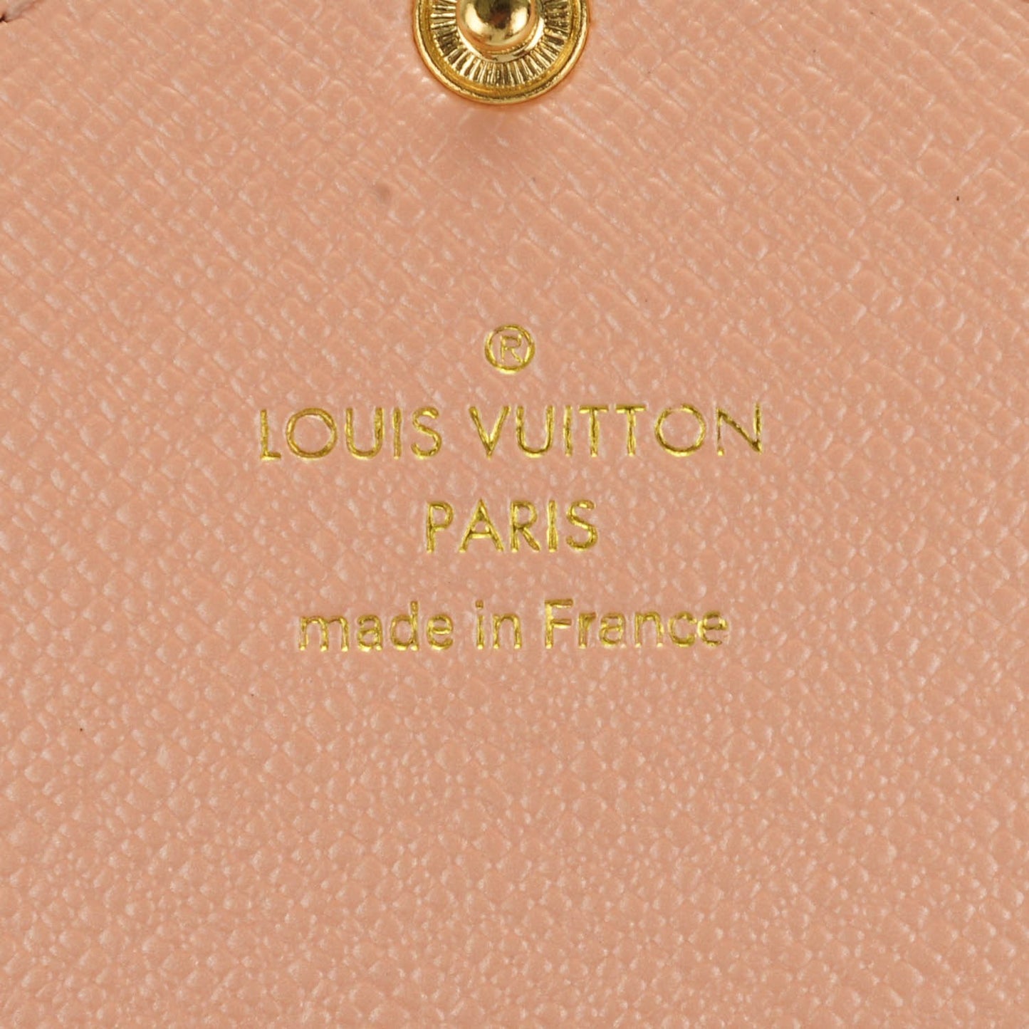 Monogram Josephine Wallet Rose Nacre