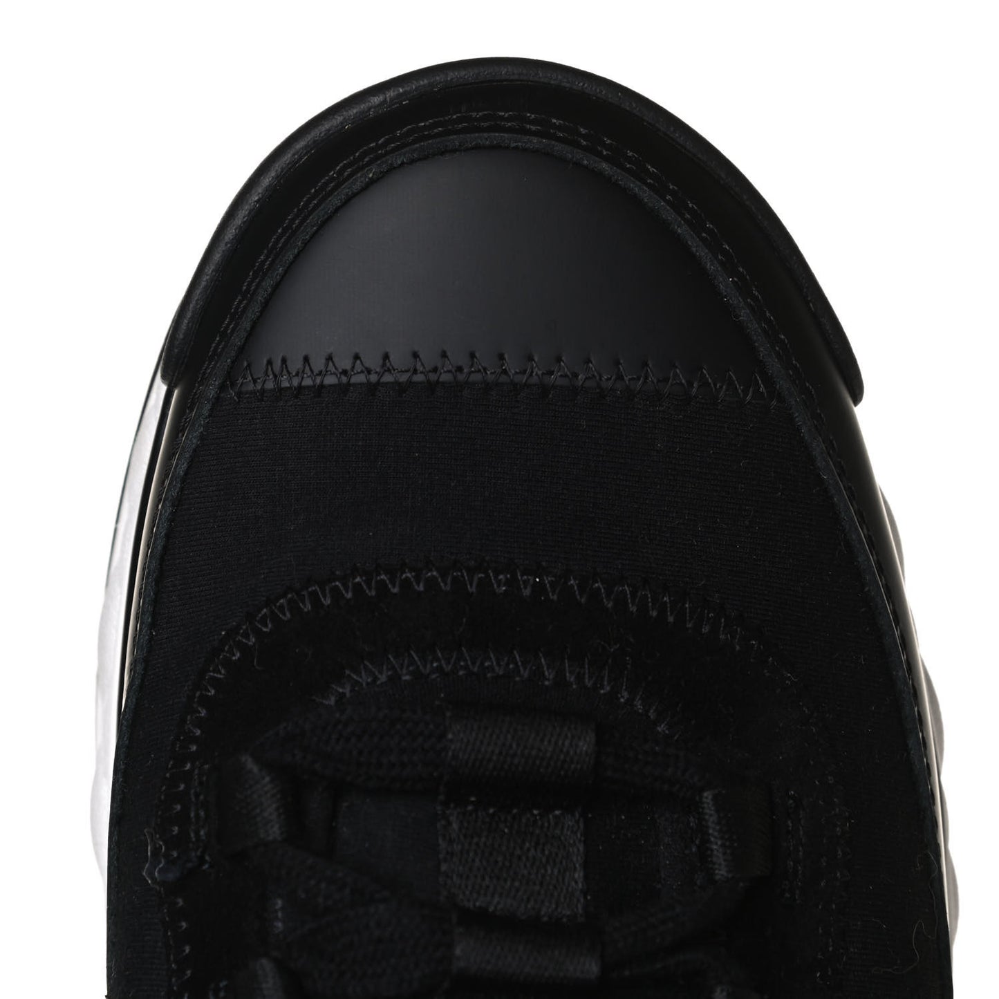 Velvet Calfskin Mixed Fibers CC Sneakers 37 Black