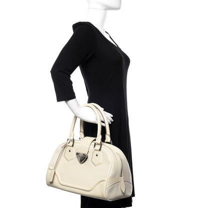 Louis Vuitton Epi Bowling Montaigne GM Ivory 2 of 9