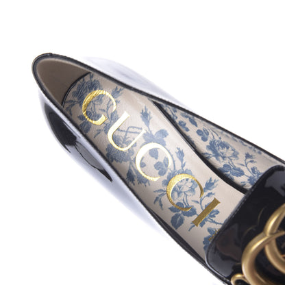 Gucci Vernice GG Victoire 55mm Loafer Pumps 38.5 Black 8 of 11