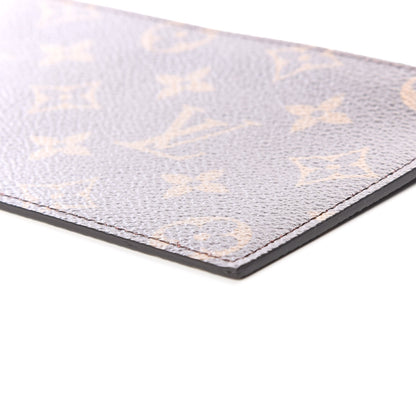Louis Vuitton Monogram Felicie Chain Wallet Zippered Insert Fuchsia 6 of 8