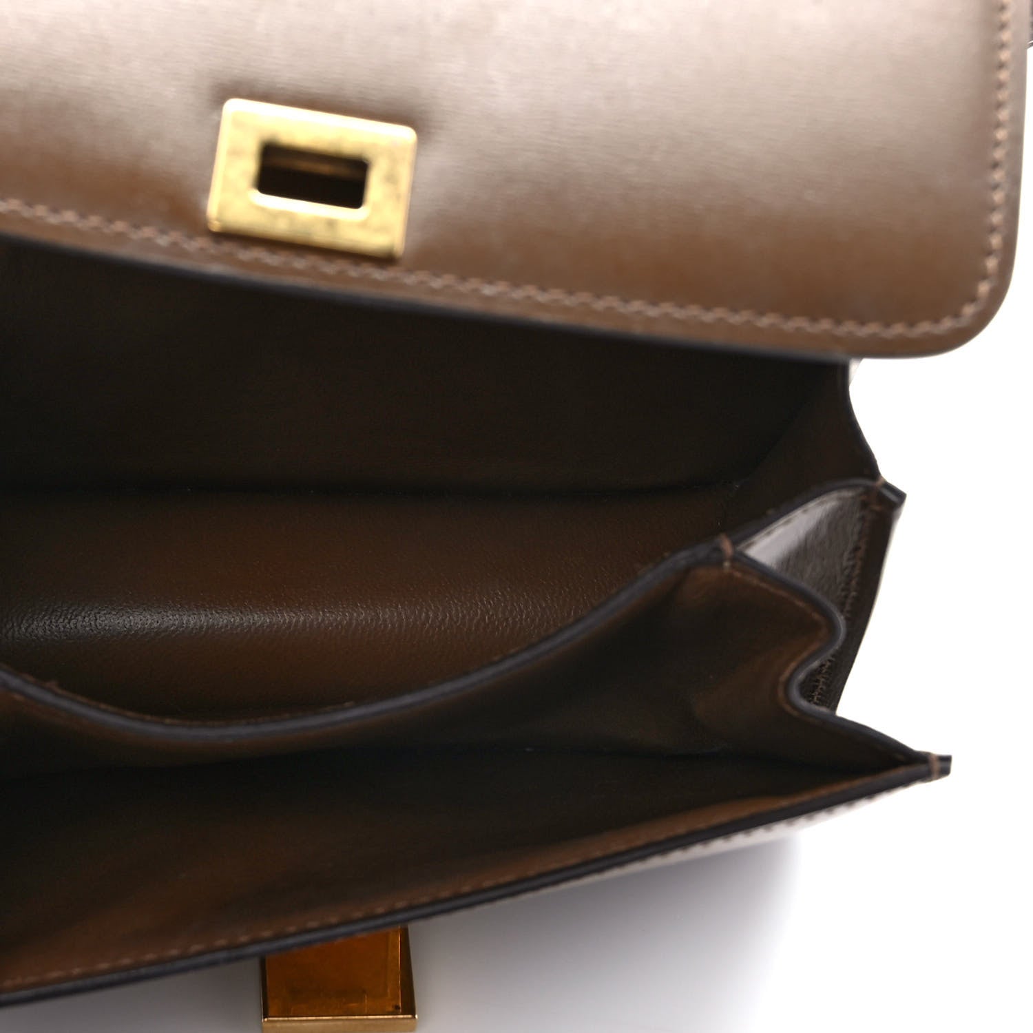 Celine Smooth Calfskin Small Classic Box Flap Bag Camel 5 of 8