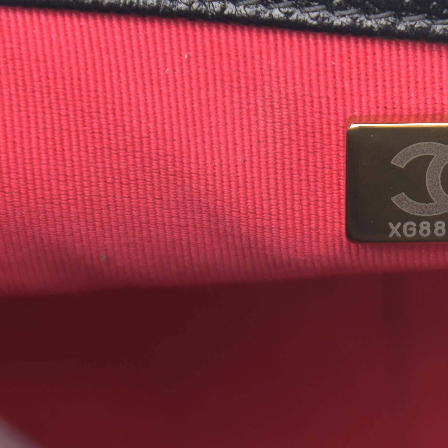 Chanel Shiny Caviar Quilted Small Chain Melody Flap Black 7 of 11