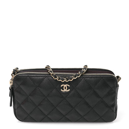 Chanel Caviar Quilted Small Clutch With Chain Black 1 of 11