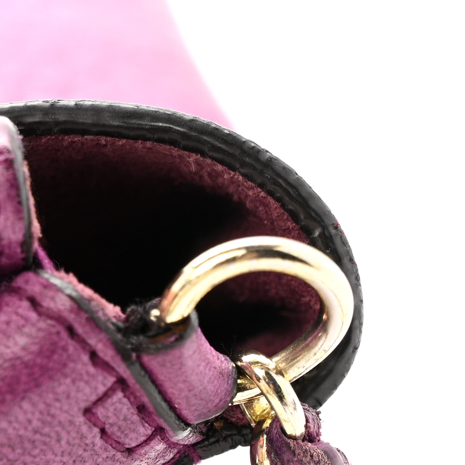 Mulberry Heavy Grain Calfskin Small Margaret Crossbody Purple 13 of 14