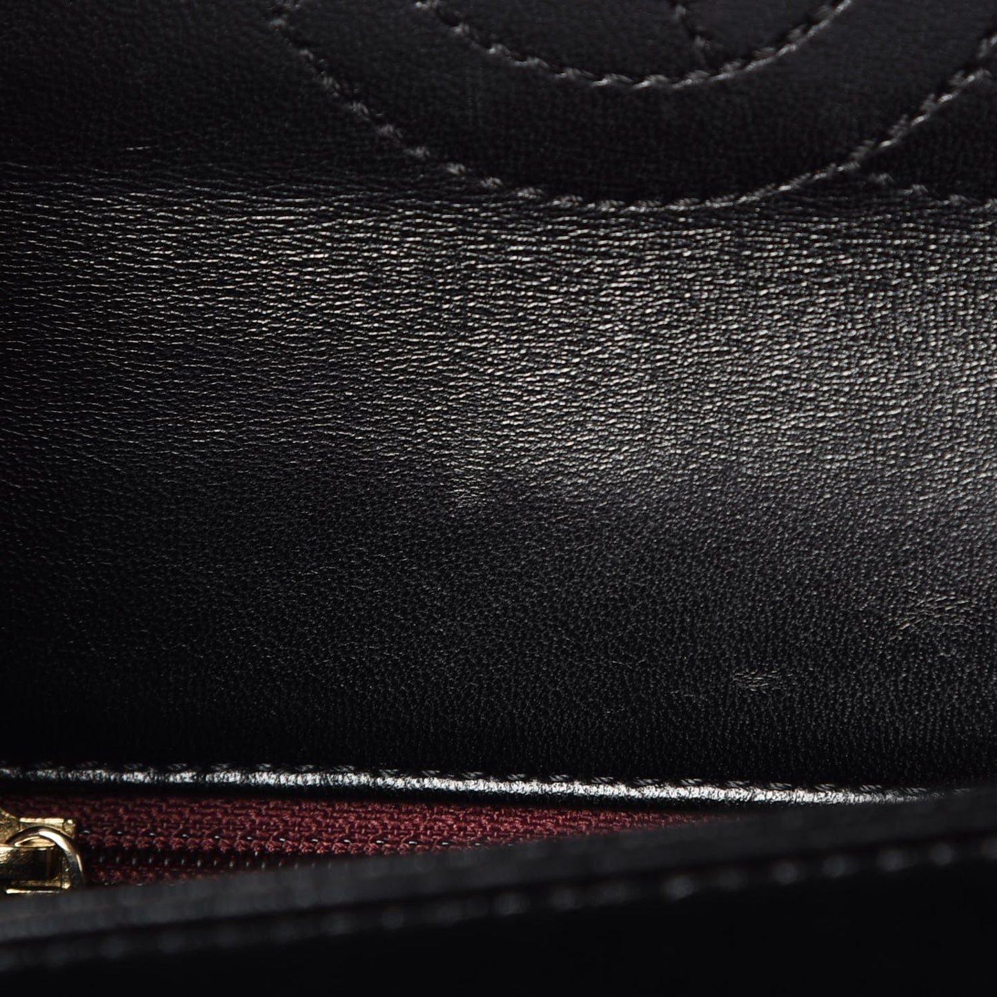 Lambskin Quilted Medium Trendy CC Flap Black