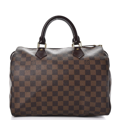 Louis Vuitton Damier Ebene Speedy 30 1 of 7
