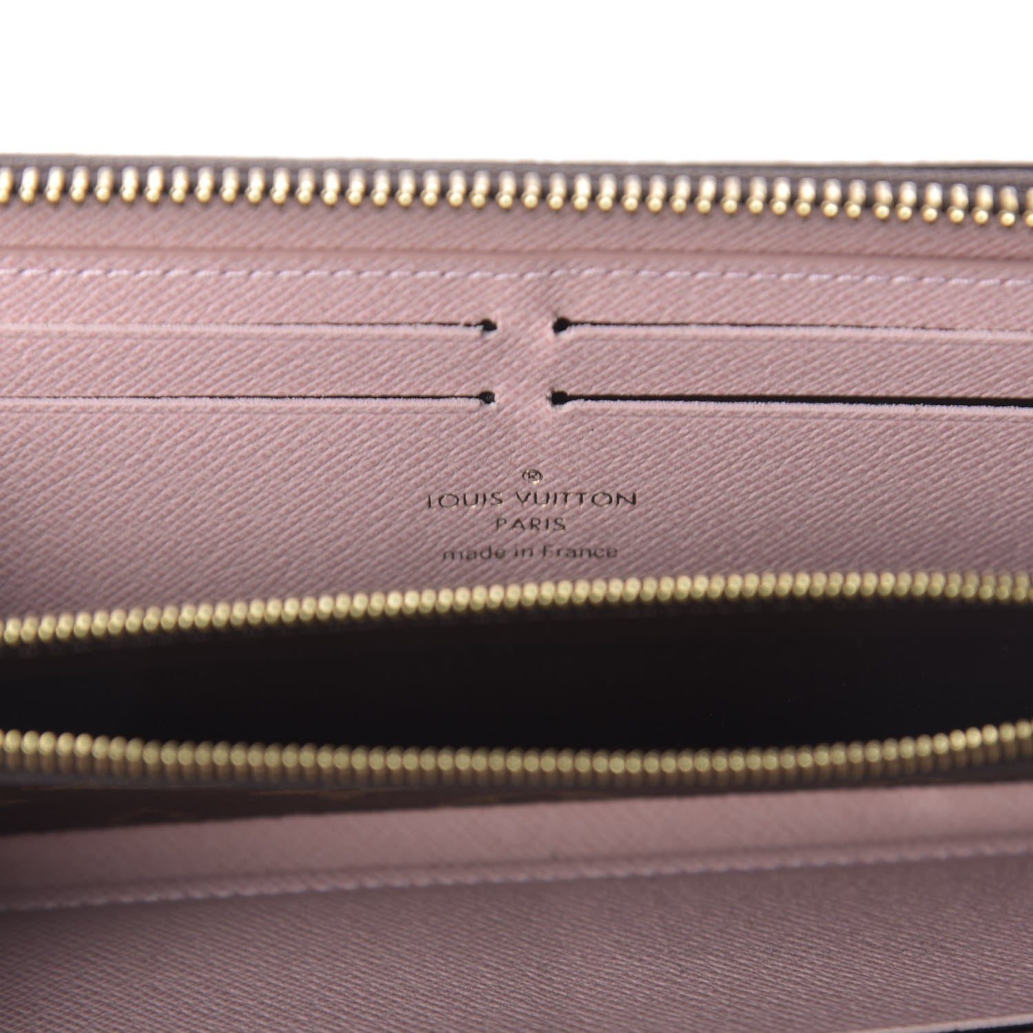 Louis Vuitton Monogram Clemence Wallet Rose Ballerine 9 of 11