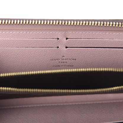 Louis Vuitton Monogram Clemence Wallet Rose Ballerine 9 of 11