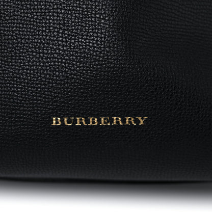 Burberry Grainy Calfskin House Check Small Canterbury Black 13 of 15