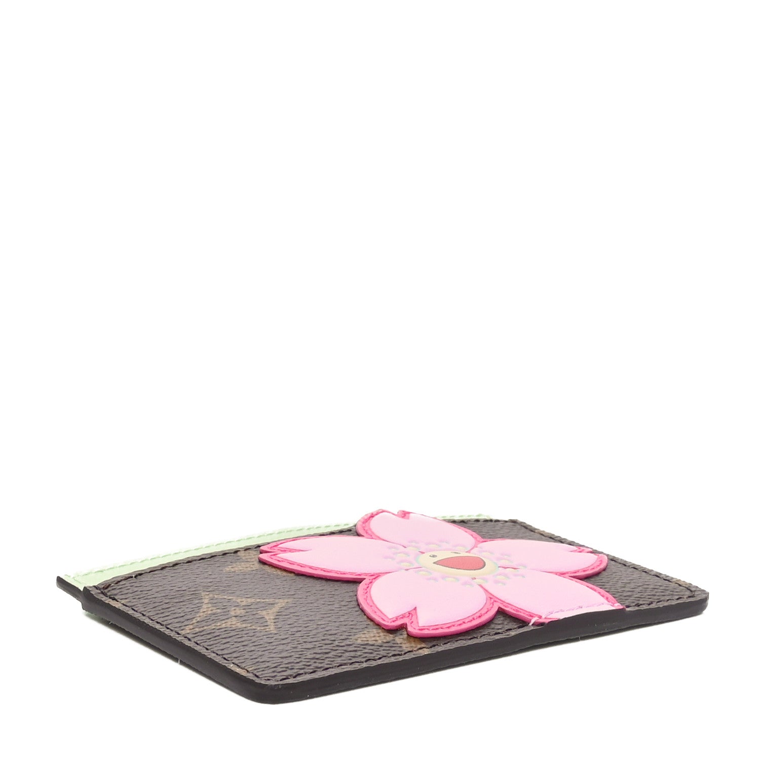 Louis Vuitton LV X TM Monogram Cherry Blossom Card Holder Sakura Brown 4 of 8