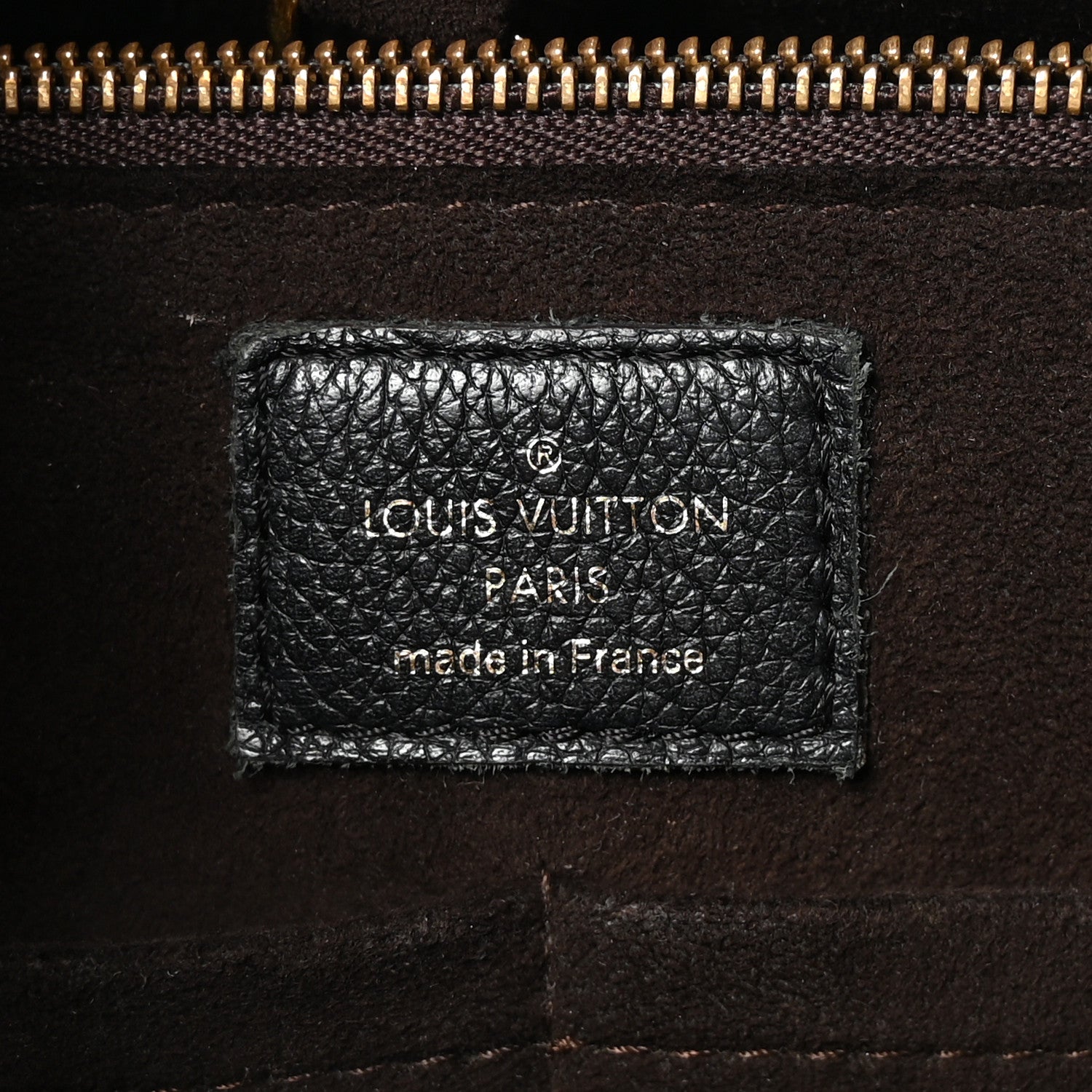 Louis Vuitton Calfskin Monogram Kimono Tote PM Black 6 of 9