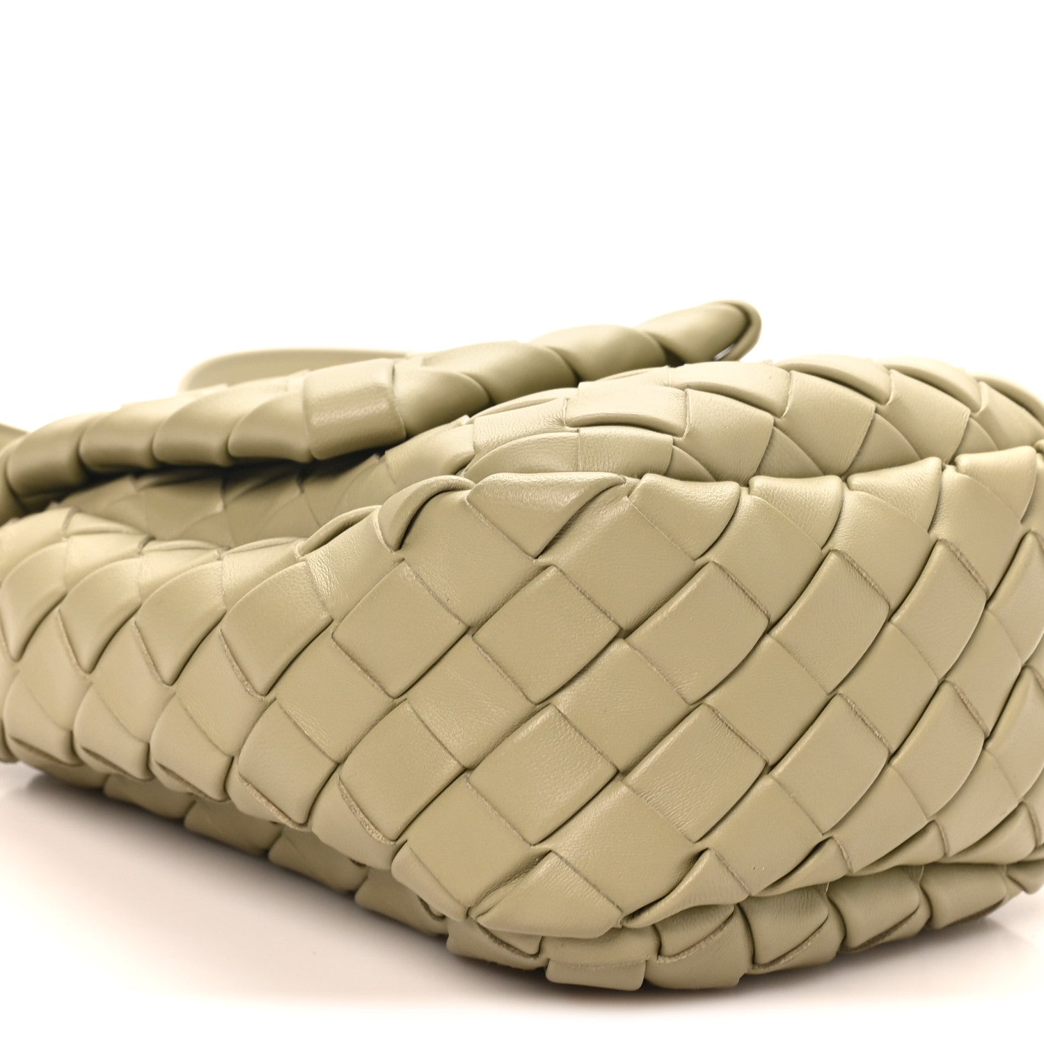 Bottega Veneta Nappa Intrecciato Mini Vertical Cobble Shoulder Bag Travertine 8 of 9