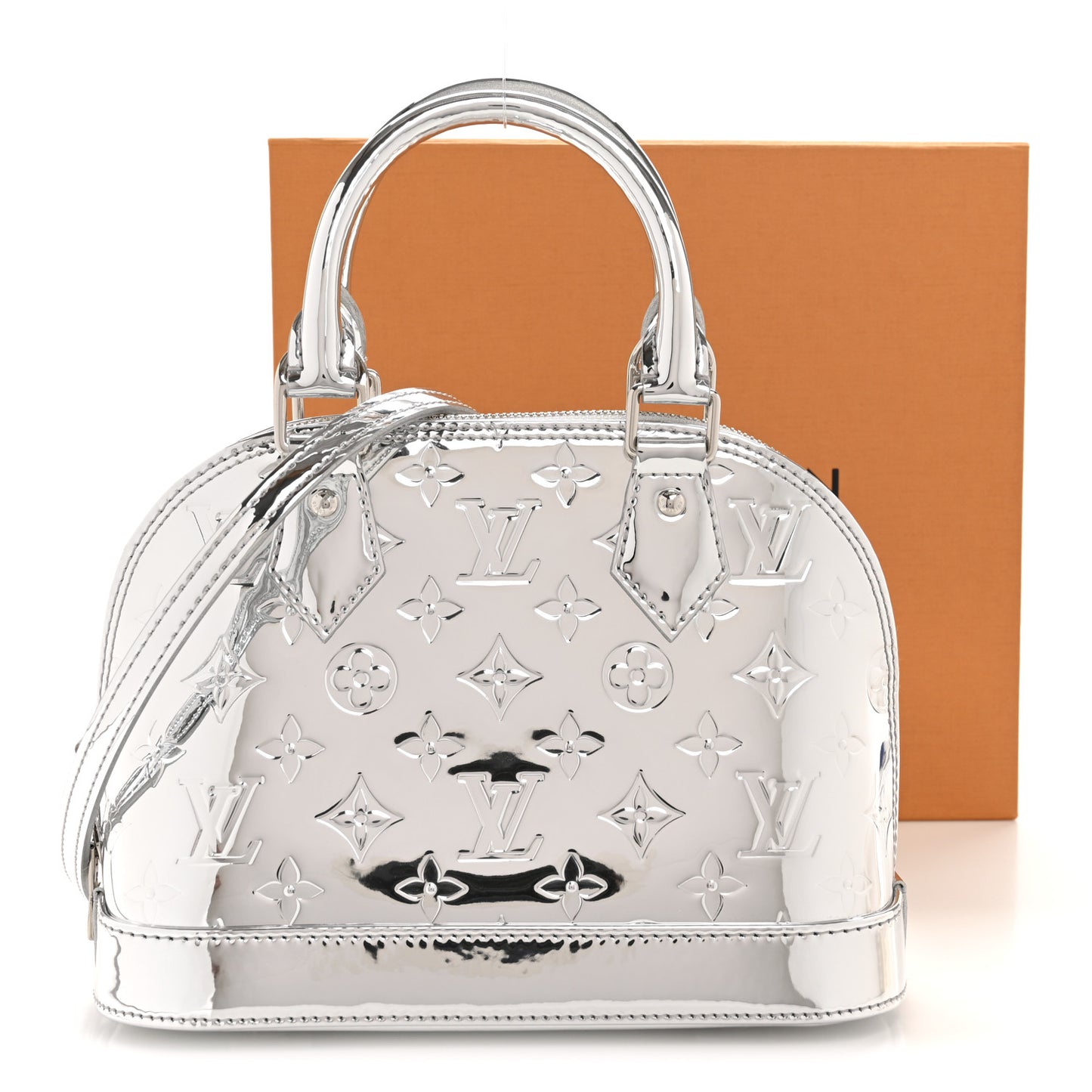 Monogram Miroir Alma BB Silver