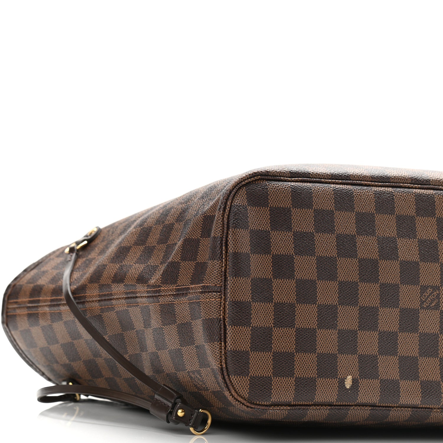 Louis Vuitton Damier Ebene Neo Neverfull MM Rose Ballerine 10 of 14