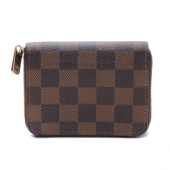 Damier Ebene Zippy Coin Purse