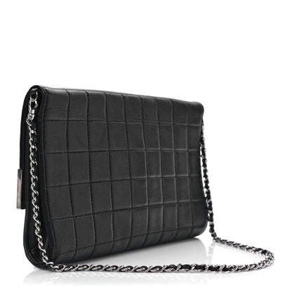 Chanel Lambskin Chocolate Bar Flap Black 4 of 11