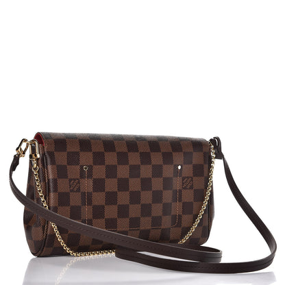 Louis Vuitton Damier Ebene Favorite MM 3 of 8