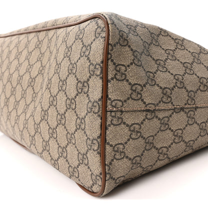 Gucci Soft GG Supreme Monogram Medium Crossbody Tote Beige Cuir 19 of 19