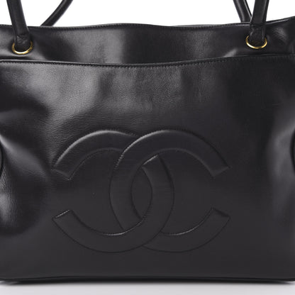 Chanel Lambskin CC Shoulder Bag Black 11 of 11