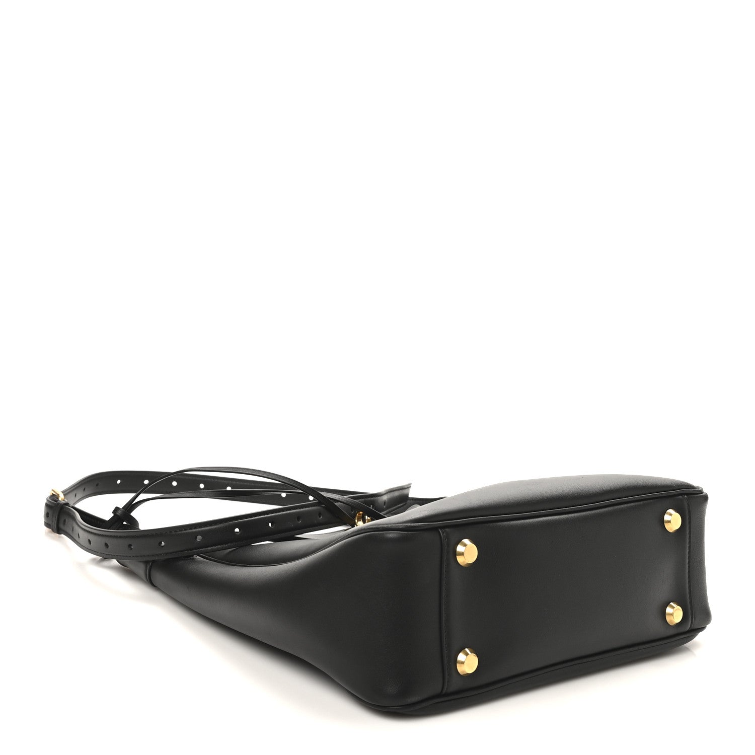 Balenciaga Smooth Calfskin Small Bel Air Hobo Bag Black 4 of 9