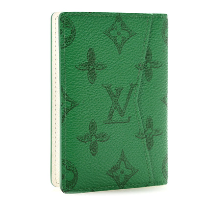 Louis Vuitton Vintage Monogram Everyday LV Pocket Organizer Green 3 of 10