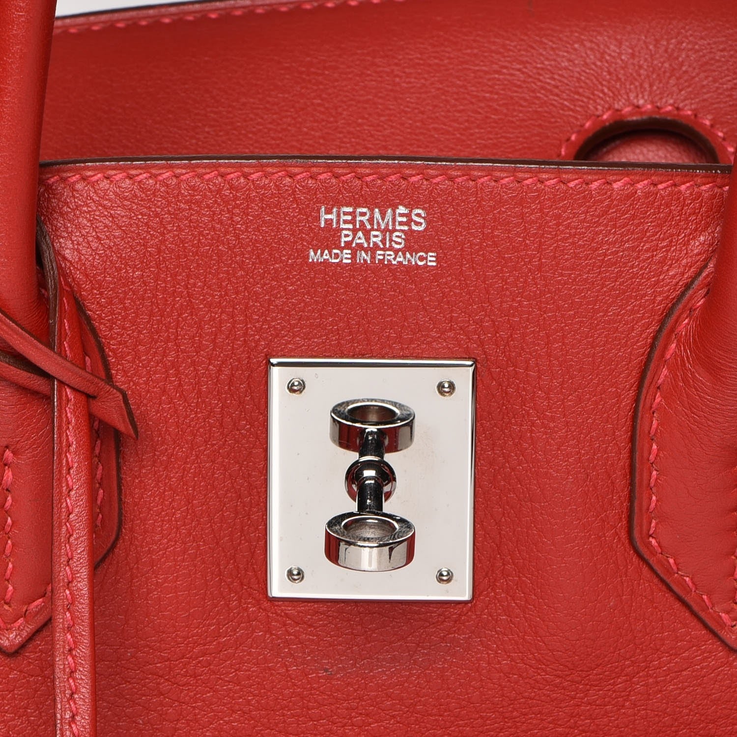 Hermes Swift Birkin 30 Rouge Garance 16 of 27